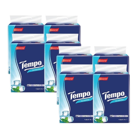 Khăn giấy bỏ túi Tempo Túi dài (1 lốc 10 gói)