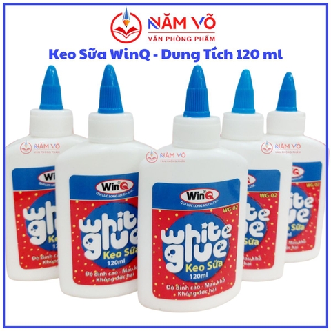 Win Q Keo Sữa 120ml WG02 (6 Chai/ Lốc; 24 Lốc/ Thùng)