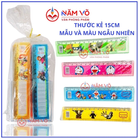 . Thước Lon 100 Cây Aihao AH-015 15CM (100 Cây/ Lon; 24 Lon/ Thùng)