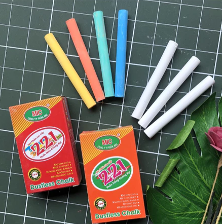 MIC - Phấn Màu 10 Viên (10 Viên/Hộp. 50 Hộp/Thùng)