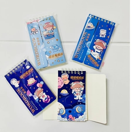 Sổ lò xo đủ hình word book A7 (20 cuốn/lốc)