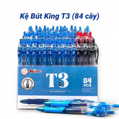 Bút Gel Kệ T3 (84 Cây/ Kệ; 24 Kệ/ Thùng)