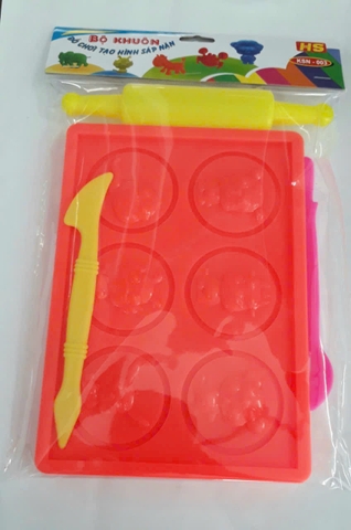 HS Bộ khuôn tạo hình sáp nặn KSN-003