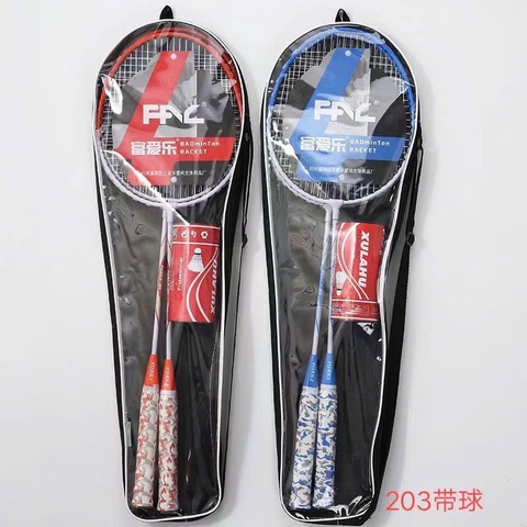 Vợt Cầu Lông Tặng Cầu 203 (50 Cặp/Thùng)