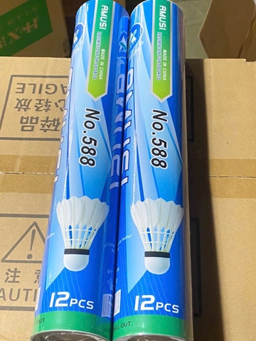Ống Cầu Lông 588 (12 Quả/Ống) (50 Ống/ Thùng)