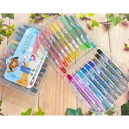 Sáp Vặn Hộp Nhựa 601 - 12 MÀU (120 Hộp/Thùng)
