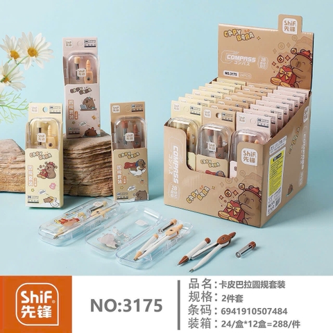 Compa Chiếc Bút Chì Bấm 3175 (24 Cái/Lốc; 12 Lốc/Thùng)