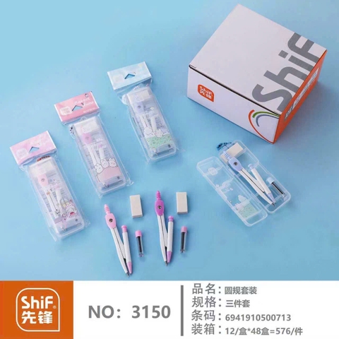 Compa Bút Chì Bấm 3150 (12 Cái/Hộp; 48 Hộp/Thùng)