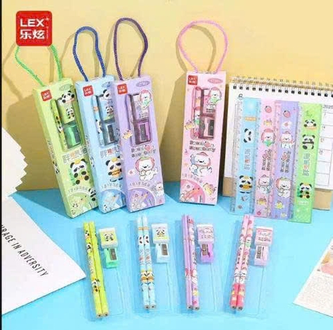 Bộ Dụng Cụ Bút Chì 5 Món 8010 (720 Bộ/Thùng, 864 Bộ/Thùng)