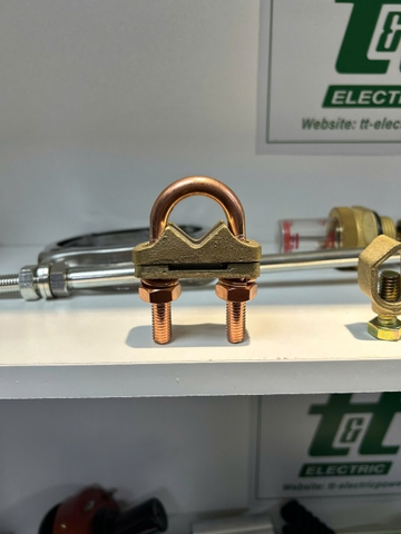 Kẹp thanh cái đồng tiếp địa