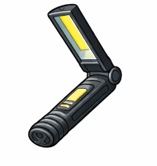 Đèn Làm Việc Dạng Gấp