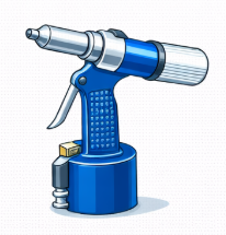 Máy Rút Rive Dùng Hơi