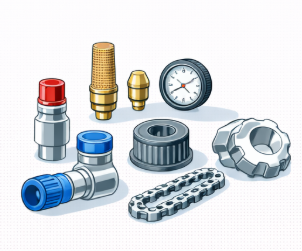 Vật Tư Hệ Thống Truyền Động , Khí Nén