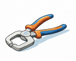 Kìm Bấm Chết Mỏ Kẹp Bằng