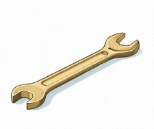 Cờ Lê 2 Đầu Miệng Không Phát Tia Lửa