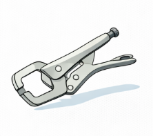 Kìm Bấm Chết Mỏ Kẹp Hàn Chữ U