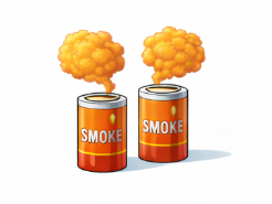 Đèn Khói Cam & Khói Cam