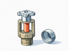 Đầu Phun Chữa Cháy & Nắp Chụp