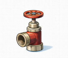 Van Góc Điều Áp Chữa Cháy