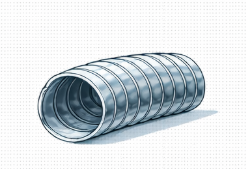 Ống Gió Mềm Không Bảo Ôn