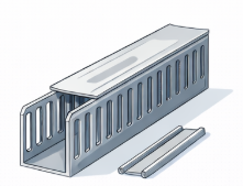 Nẹp Lỗ Công Nghiệp, Máng Nhựa Luồn Dây