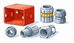 Phụ Kiện Ống Luồn Dây Điện, Hộp Nổi