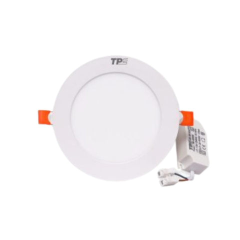 Panel Âm Trần Siêu Mỏng 9W, Viền Trắng, 6500K, Φ110 TPE TPE/PST/9W/W/100, Φ110, 40 Cái / Thùng