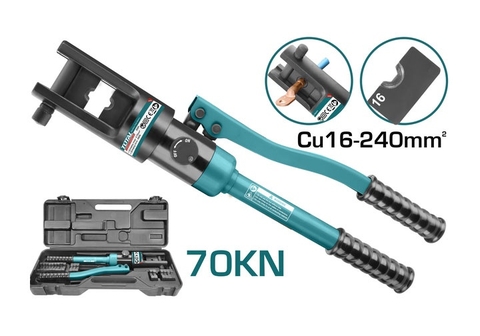 Kìm Ép Cos Thủy Lực 16-240mm2 Total