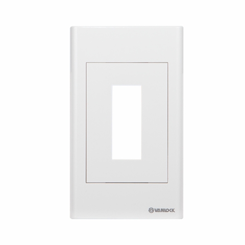 Mặt Nhựa 1 MCB Kiểu M Pavalock PV9/121/M/V