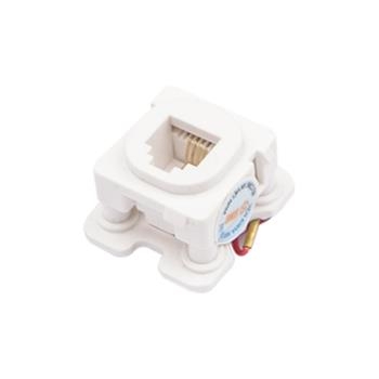 Ổ Cắm Điện Thoại 4 Dây Có Đầu Sẵn Pavalock PV9/RJ40/W