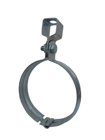 Đai Treo (Cùm Treo) Mạ Kẽm, Phi 21 Đến Phi 273, Dày 1.4mm Đến 2mm, Giáp Bộ (Gồm 1 Tán Ốc, 1 Long Đền)