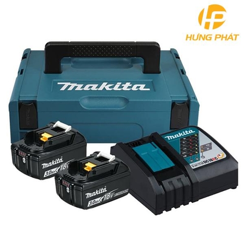 Bộ Pin Sạc MKP1RF182(BL1830B*2/DC18RC) Makita 197952-5