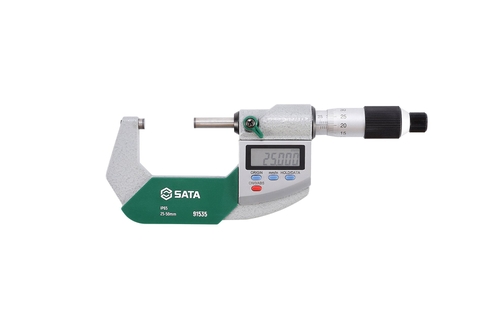 25–50mm Thước Micromet Panme SATA 91535