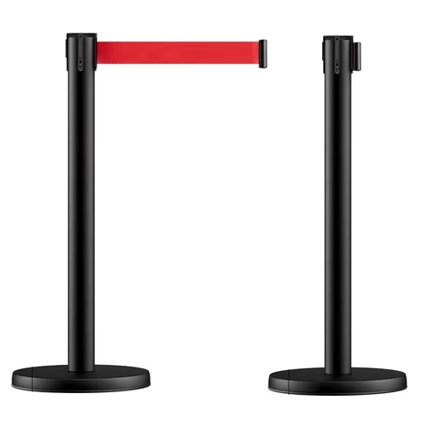 Cột Chắn Sơn Đen Dây Đỏ 2M Paloca HTSC2-R1