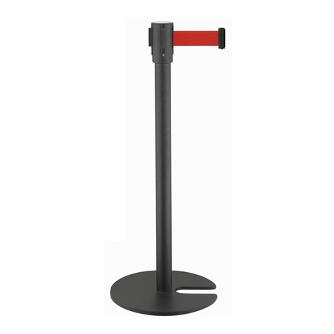 Côt Chắn Sơn Đen Đế Chữ U Dây Đỏ Dài 2M PTCI-D