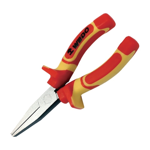 Injection Pliers,Flat Nose, IN508C-06, 6＂, WEDO, Insulated Steel