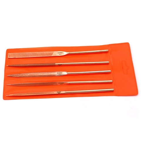 File Set-5pcs, Be-Cu, BE221A, 5pcs, WEDO, Non-Sparking