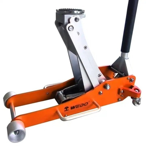 Aluminum alloy low profile hydraulic jack, WEDO773, 1.5T, WEDO, Steel