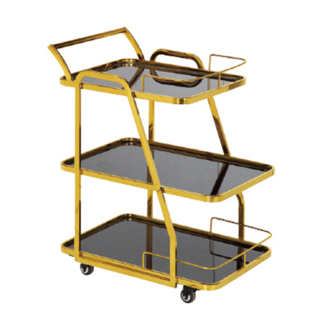 Xe Phục Vụ Rượu Cao Cấp Màu Vàng XDR-V