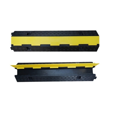 Gờ Giảm Tốc Cao Su Bảo Vệ Cáp 1 Rãnh HTCS1R-G