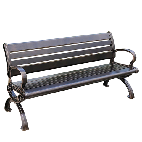 Ghế Công Viên Nhôm Đúc 180Cm HTN180-B