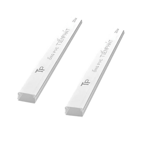 Nẹp Vuông PVC TPE V80/1, 80 x 50mm, 1m7 / Cây, 10 Cây / Bó