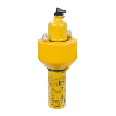 Tín Hiệu Đèn Khói Cam Cứu Sinh Zhenhua QCYD-I 15-2-2, 375 x Ø183mm, Cam