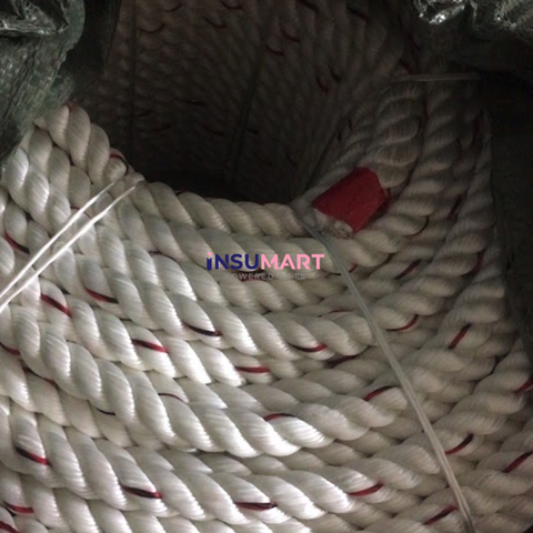 Dây Thừng Polypropylene (Dây Thừng PP) 3 Tao DSR, 22mm x 200m ( 7/8" x 600 ft ), IMPA 210209