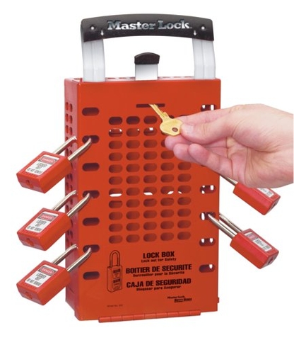 Hộp Khóa Nhóm Di Động Master Lock 503RED
