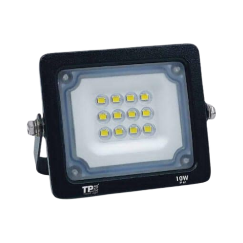Đèn Pha Điện 10W AS Vàng TPE TPE/FL/10W/Y, 110x90x45mm, 50 Cái / Thùng