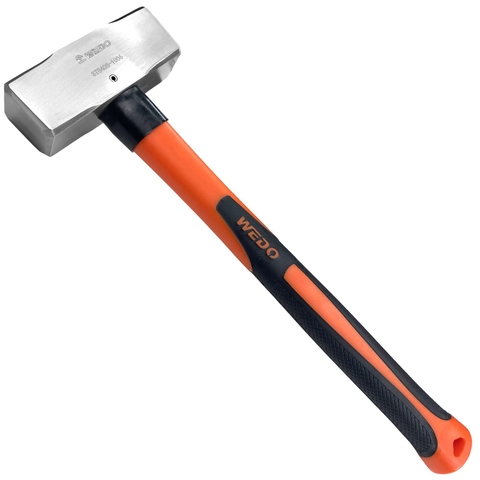Stoning Hammer with Fiberglass Handle (New), WEDO297412, 1250g, WEDO, Steel