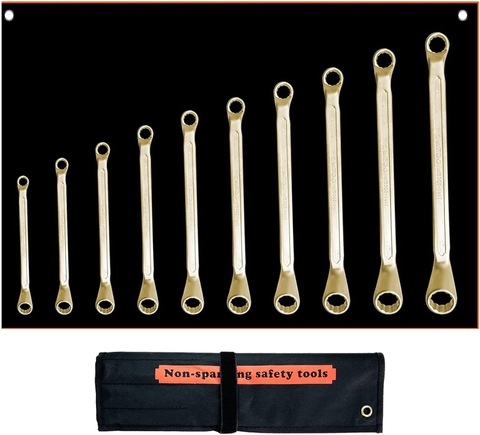 Double Box Offset Wrench Set, WEDO, Non-Sparking, Al-Br, ALC Series, 9pcs-13pcs