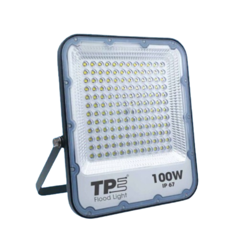 Đèn Pha Điện 100W AS Vàng TPE TPE/FL/100W/Y, 260x220x95mm, 10 Cái / Thùng