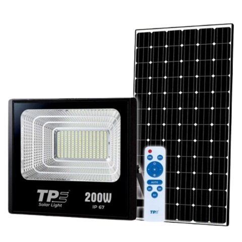 Đèn Pha Năng Lương Mặt Trời AST 200W - Nlp TPE TPE/NLP/200, 380 x 320 x 110mm, 4  Bộ / Thùng